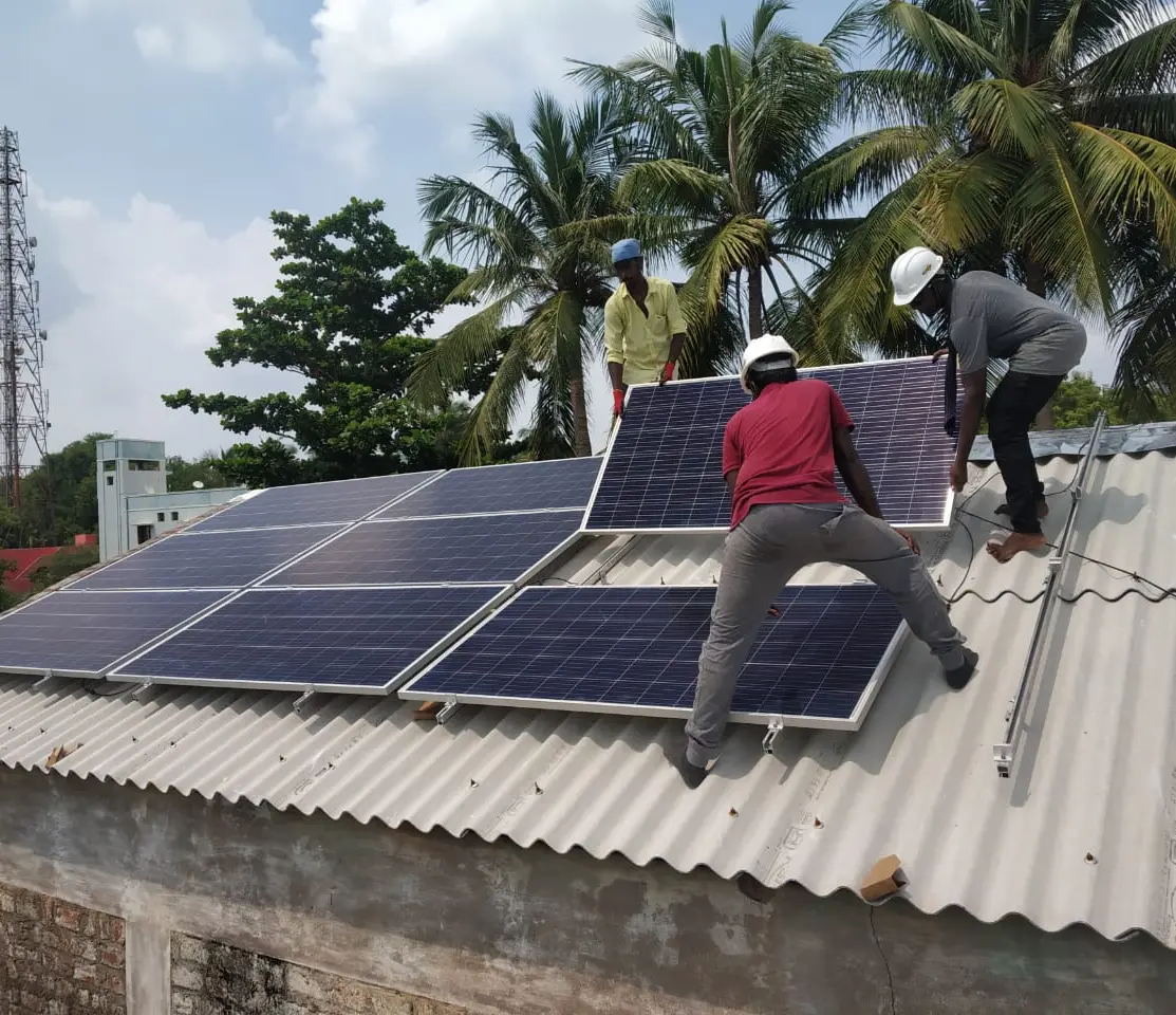 Industrial solar automation solutions