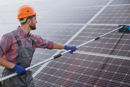 solar panel installation